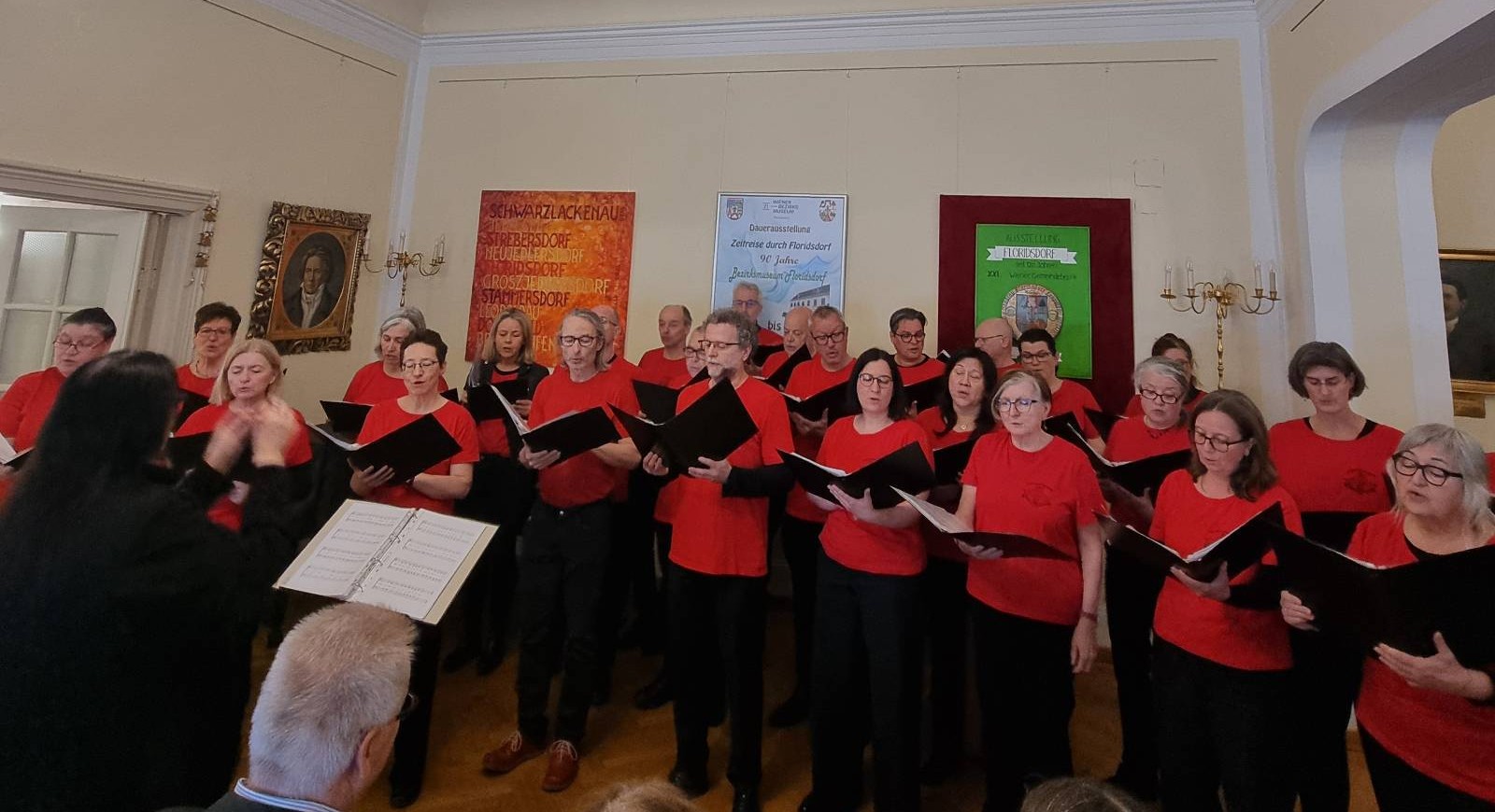 Auftritt im Bezirksmuseum Floridsdorf